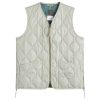 Taion Military Zip V-Neck Down Vest