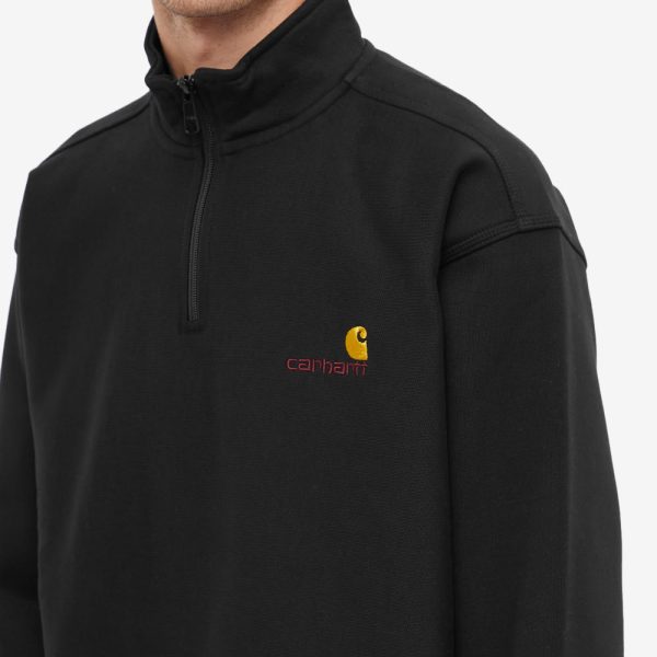 Carhartt WIP Half Zip American Script Sweat