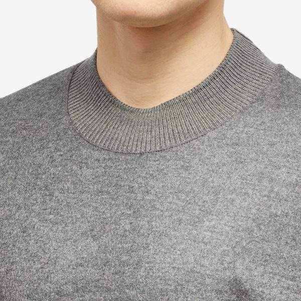 Jil Sander Melton Wool Crew Sweat