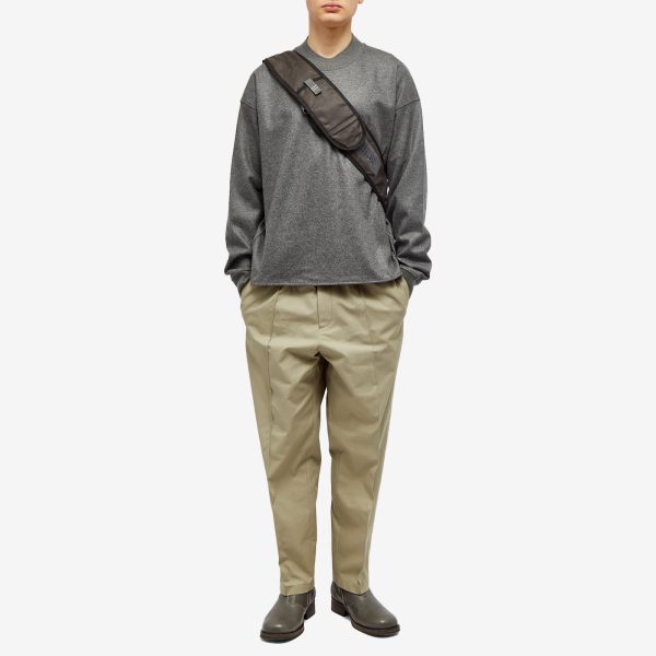 Jil Sander Melton Wool Crew Sweat