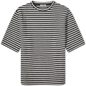 Jil Sander Plus Boiled Wool Back Logo T-Shirt