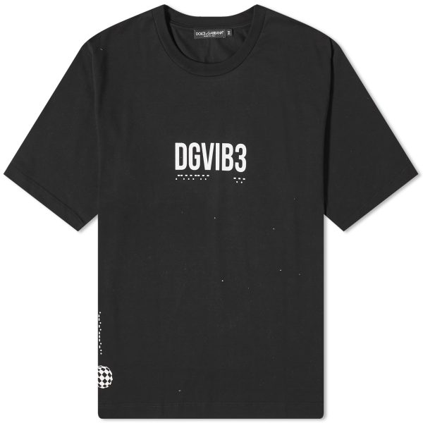 Dolce & Gabbana Vibe Stamp Logo T-Shirt