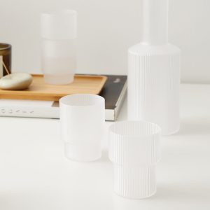 ferm LIVING Ripple Glasses - Set of 4