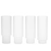 ferm LIVING Ripple Long Drink Glasses - Set of 4