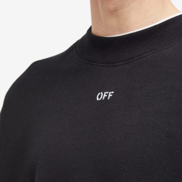 Off-White Stamp Crew Sweatshirt