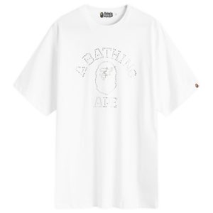 A Bathing Ape Rhinestone College T-Shirt