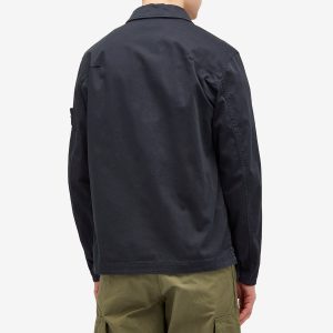 Stone Island 2 Pocket Garment Dyed Shirt Jacket