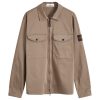 Stone Island 2 Pocket Garment Dyed Shirt Jacket