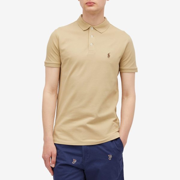 Polo Ralph Lauren Textured Mesh Polo Shirt