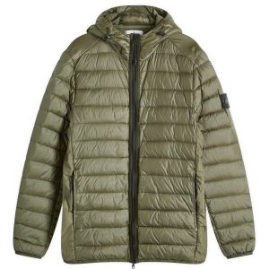 Stone Island Lightweight Hooded Down Jacket