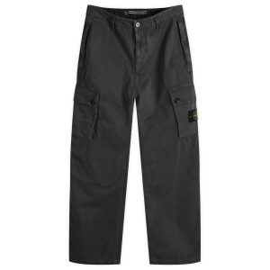 Stone Island Brushed Cotton Canvas Cargo Pants