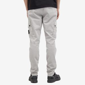 Stone Island Brushed Cotton Canvas Cargo Pants