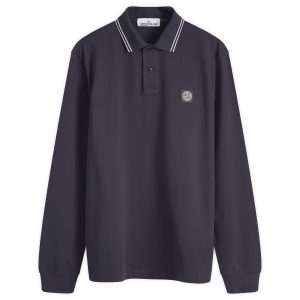 Stone Island Long Sleeve Patch Polo