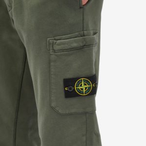 Stone Island Cotton Fleece Garment Dyed Pocket Jogger