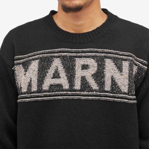 Marni Fisherman Logo Knit Sweatshirt