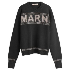 Marni Fisherman Logo Knit Sweatshirt