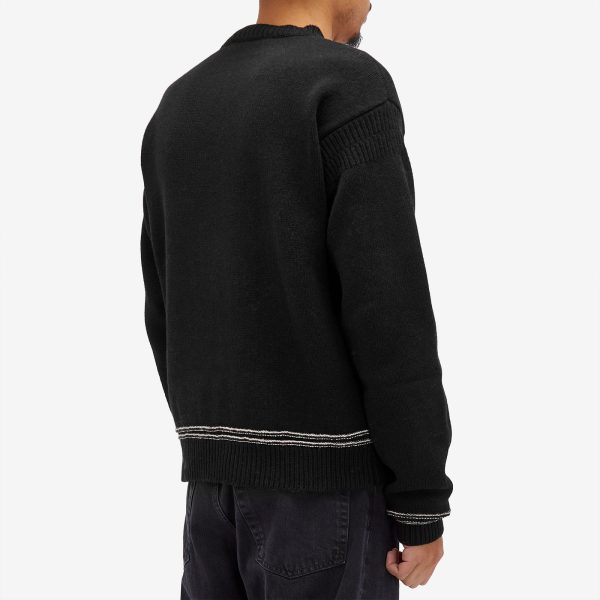 Marni Fisherman Logo Knit Sweatshirt