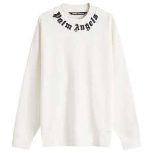 Palm Angels Neck Logo Sweatshirt