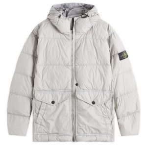 Stone Island Crinkle Reps Hooded Down Jacket