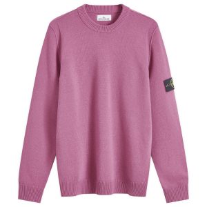 Stone Island Reverse Seam Lambswool Crew Neck Jumper