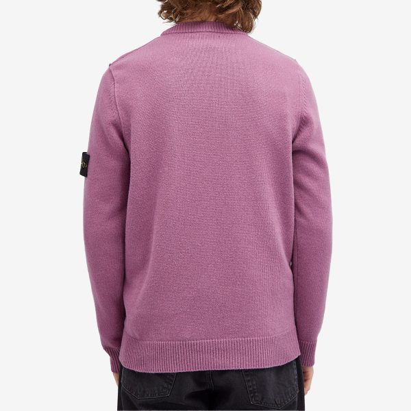 Stone Island Reverse Seam Lambswool Crew Neck Jumper