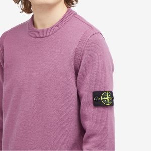 Stone Island Reverse Seam Lambswool Crew Neck Jumper