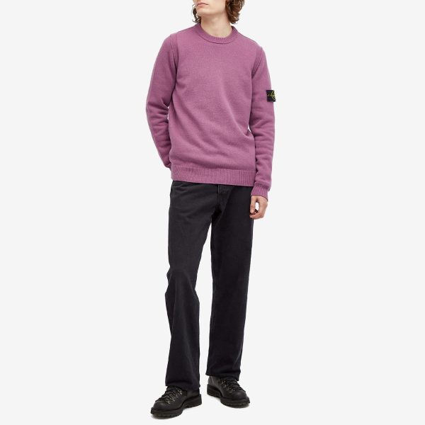 Stone Island Reverse Seam Lambswool Crew Neck Jumper