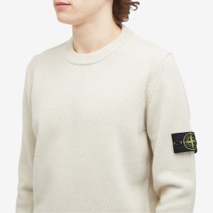 Stone Island Reverse Seam Lambswool Crew Neck Jumper