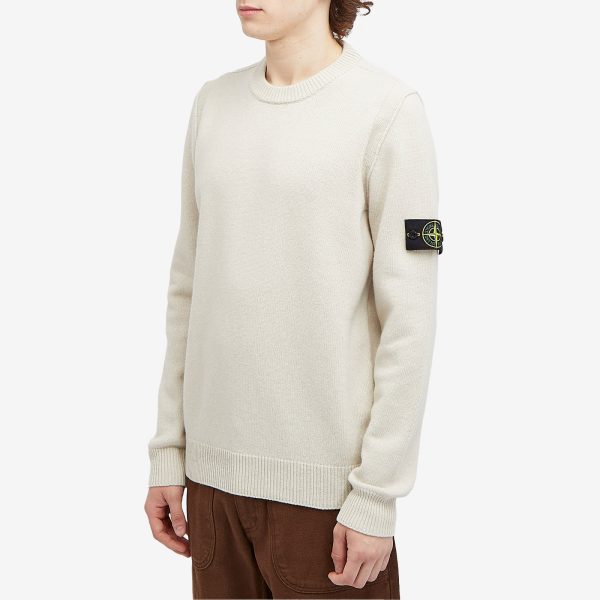 Stone Island Reverse Seam Lambswool Crew Neck Jumper