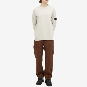 Stone Island Reverse Seam Lambswool Crew Neck Jumper