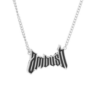 Ambush Trad Logo Charm Necklace