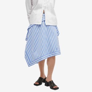 JW Anderson Handkerchief Striped Skirt