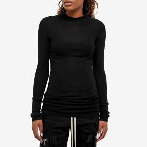 Rick Owens Ribbed Lupetto Top