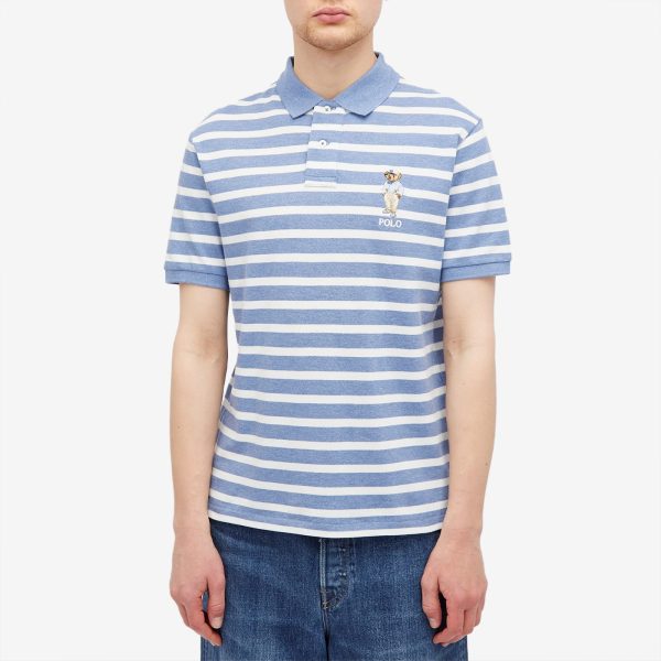 Polo Ralph Lauren Bear Stripe Polo Shirt