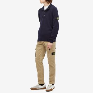 Stone Island Brushed Cotton Canvas Cargo Pants