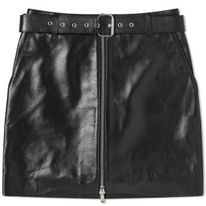 Anine Bing Mini Leather Ana Skirt