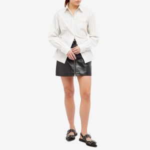 Anine Bing Mini Leather Ana Skirt