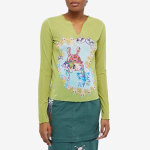 Brain Dead Gaspar Doll Mesh Top