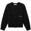 about:blank Pocket Logo Cardigan