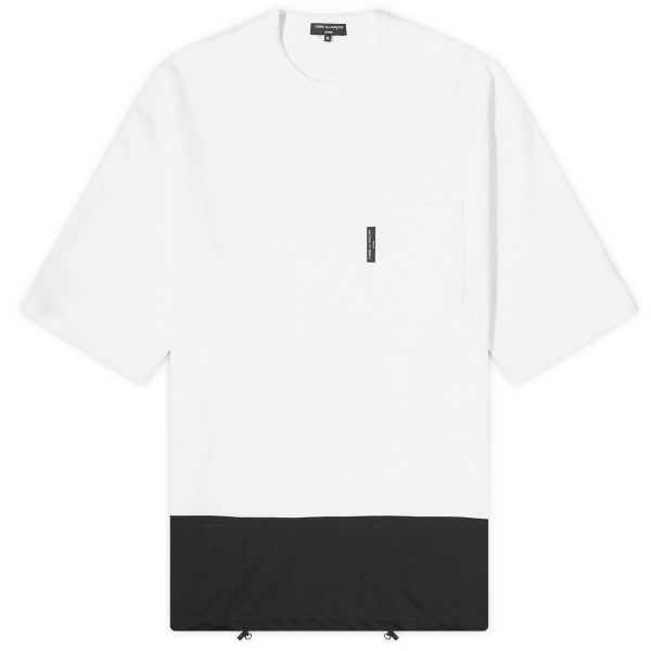 Comme des Garçons Homme Heavyweight Panelled Drawstring Pock