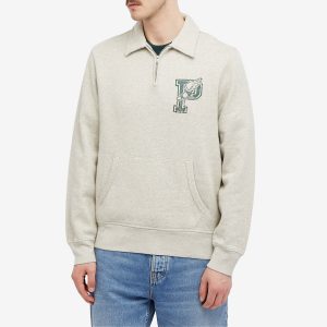 Polo Ralph Lauren College Logo Half Zip Sweatshirt