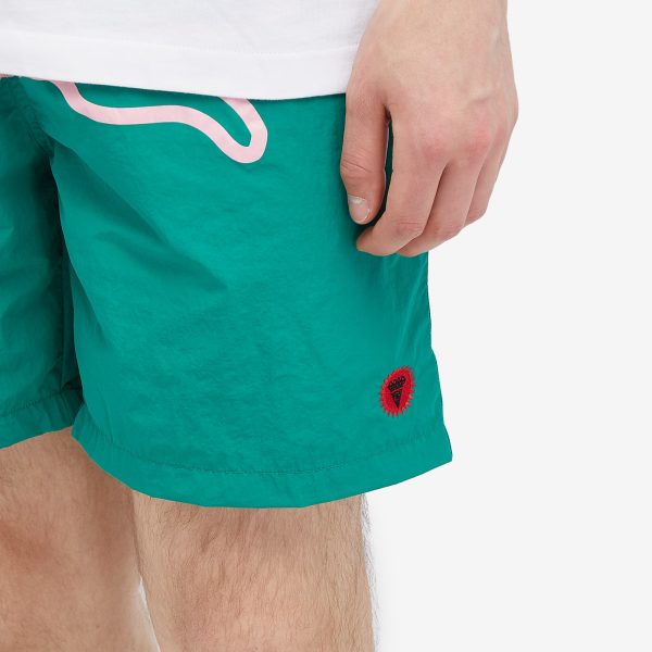 Icecream Running Dog Swim Shorts