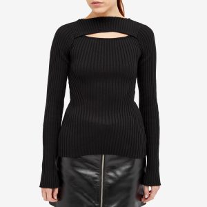 Anine Bing Lora Knitted Jumper With Cut Out
