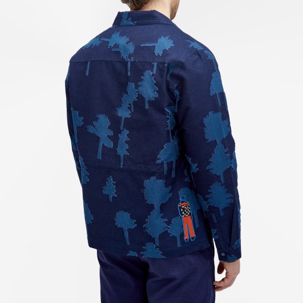 Folk Jacquard Assembly Jacket