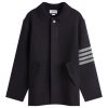 Thom Browne Merino Short Car Coat