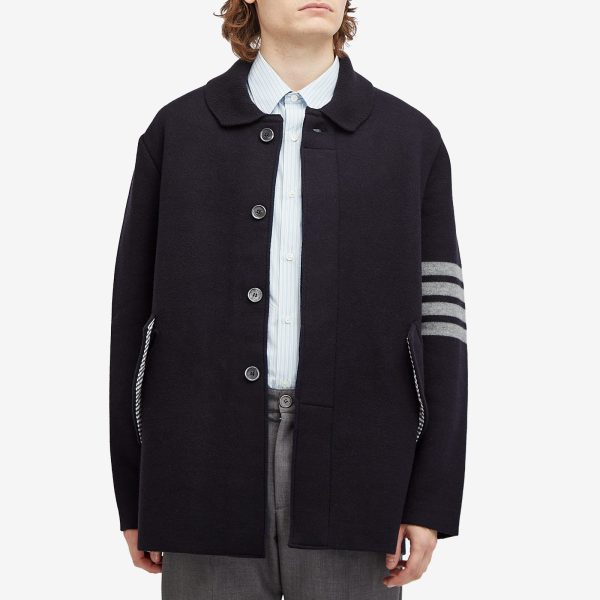 Thom Browne Merino Short Car Coat