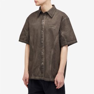 Han Kjobenhavn Washed Loose Logo Short Sleeve Shirt