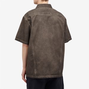 Han Kjobenhavn Washed Loose Logo Short Sleeve Shirt