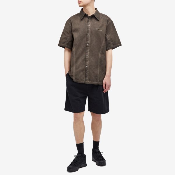 Han Kjobenhavn Washed Loose Logo Short Sleeve Shirt