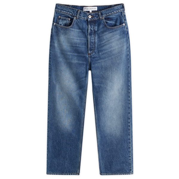 JW Anderson Cropped Straight Leg Jeans